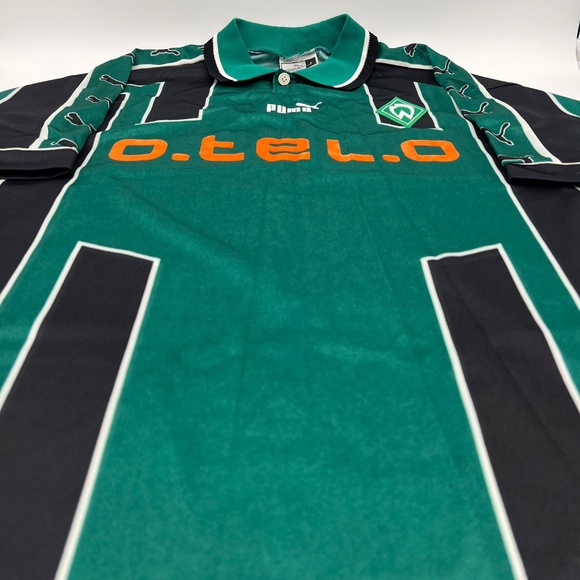 Pizarro #10 Werder Bremen 2000 Home ORIGINAL Puma VTG Rare Soccer Jersey (L) - Picture 6 of 9
